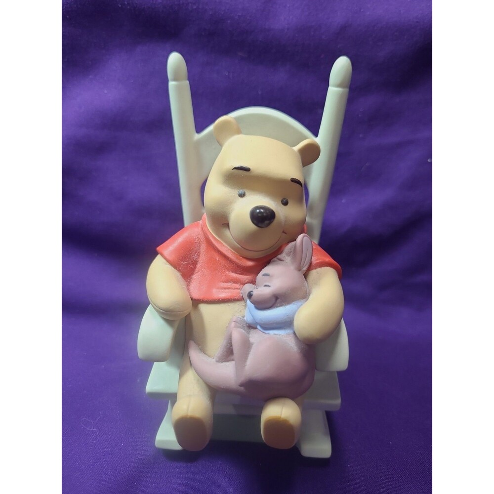 2005 Pooh & Friends Sweet Dreams Little One Roo Rocking Chair Disney Collectible